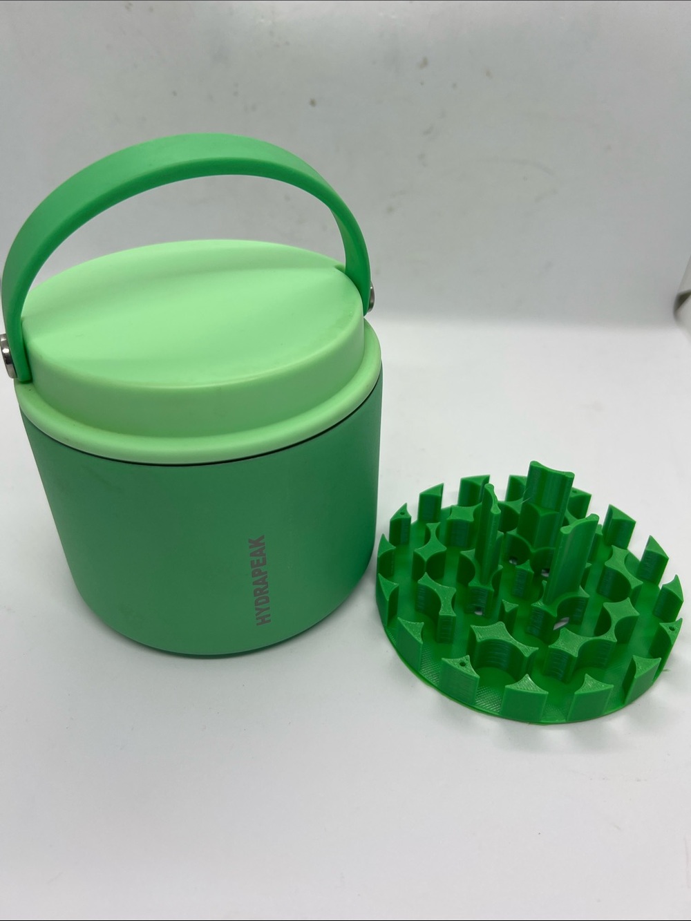 Hydrapeak Food Jar Insulated Stainless Steel Plus Peptide Storage Container EUC